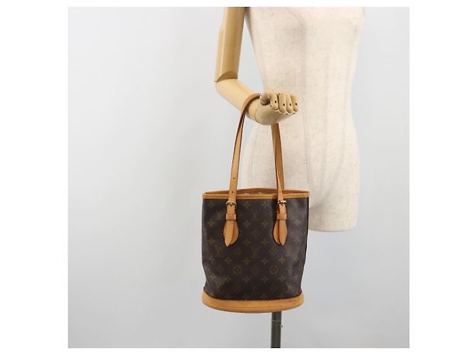 LOUIS VUITTON Monogram Bucket PM Shoulder Bag M42238 LV - vista 23