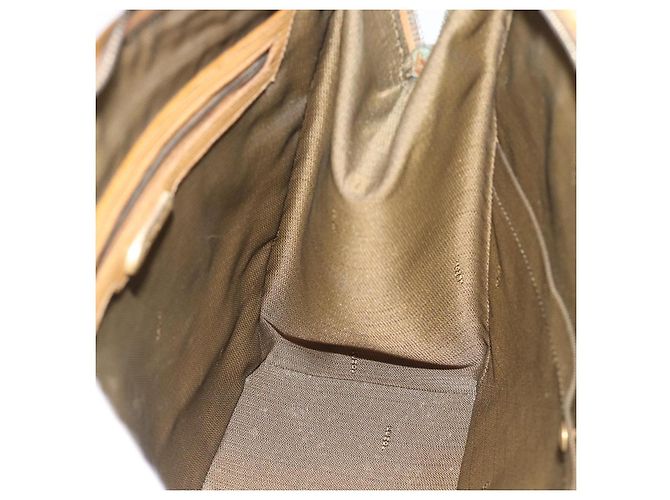 FENDI Zucca Canvas Hand Bag Black Brown - vista 17