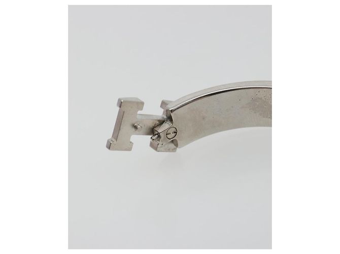 Hermès HERMES Click H Armband Metall Weiß - Ansicht 13