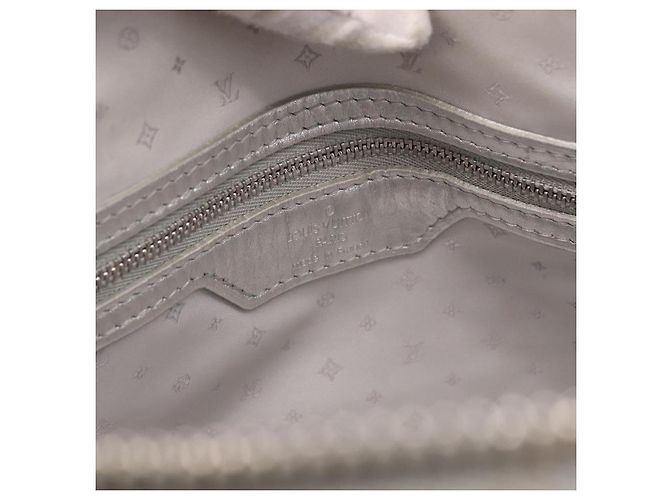LOUIS VUITTON Suhari Lockit PM Hand Bag Silver M95541 LV - vista 20