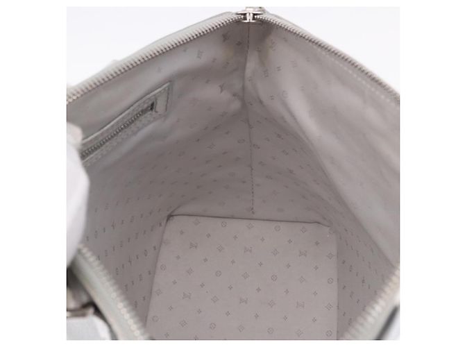 LOUIS VUITTON Suhari Lockit PM Hand Bag Silver M95541 LV - vista 21