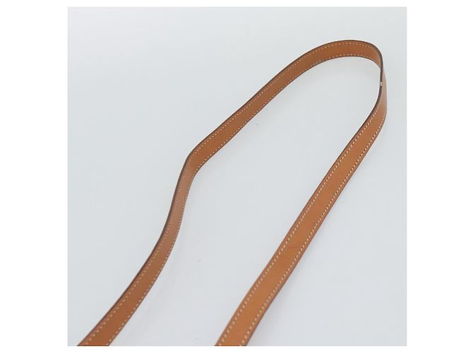 Céline CELINE Macadam Canvas Hand Bag PVC Leather 2way Brown Gold - vista 10