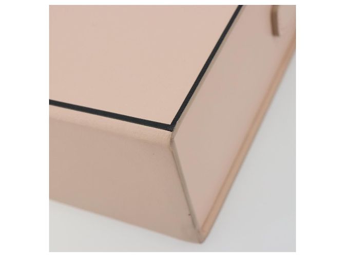 FENDI Shoulder Pouch Leather Pink Gold Tone 8BT339 - vista 10