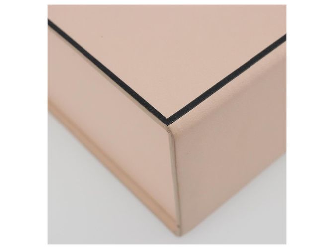 FENDI Shoulder Pouch Leather Pink Gold Tone 8BT339 - vista 11
