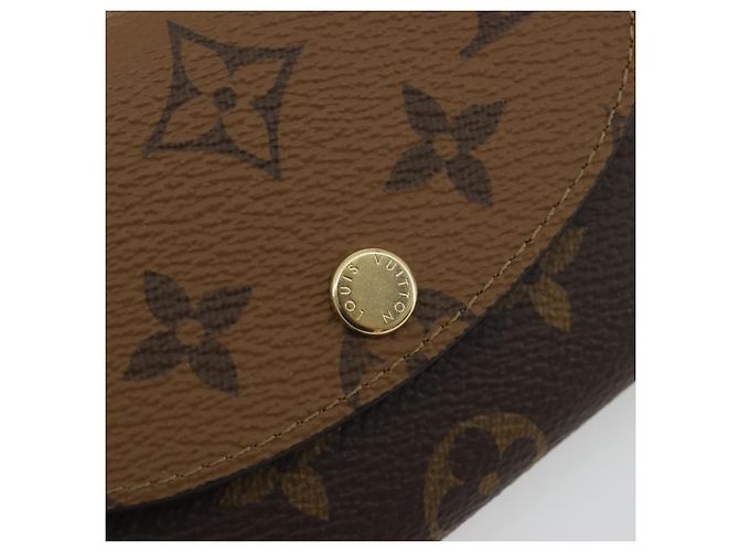 LOUIS VUITTON Monogram Reverse Porte Monnaie Rosary Purse M82333 LV - vista 17
