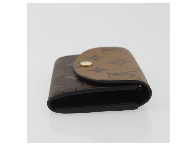 LOUIS VUITTON Monogram Reverse Porte Monnaie Rosary Purse M82333 LV - vista 3