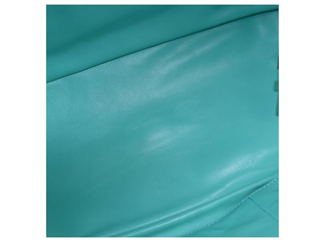 Tiffany & Co TIFFANY&Co. Shoulder Bag Leather Turquoise Blue - vista 17