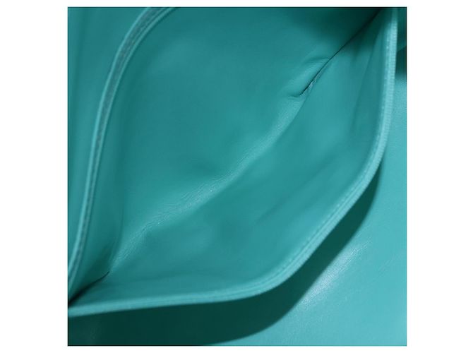 Tiffany & Co TIFFANY&Co. Shoulder Bag Leather Turquoise Blue - vista 21