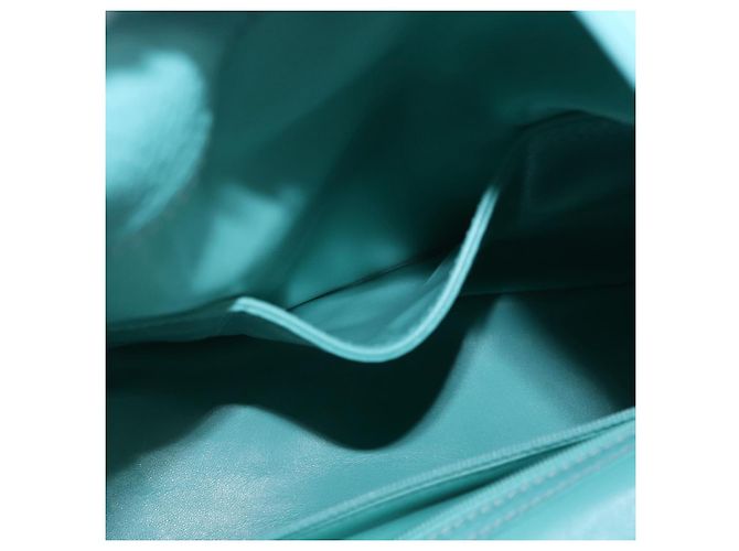 Tiffany & Co TIFFANY&Co. Shoulder Bag Leather Turquoise Blue - vista 22