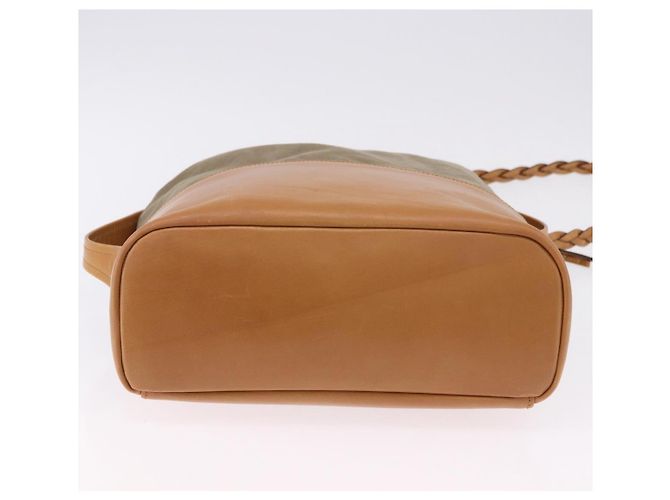 GUCCI Schultertasche Canvas Green Beige 110233 - Ansicht 10