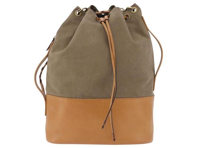 GUCCI Schultertasche Canvas Green Beige 110233 - Ansicht 2