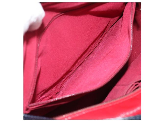 CHANEL Gabrielle de Chanel Matelasse Chain Shoulder Bag Canvas Red - vista 23