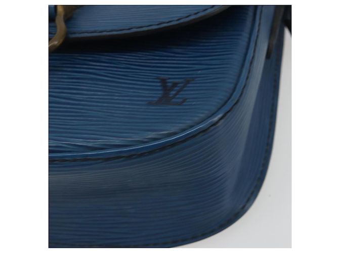 LOUIS VUITTON Epi Saint Cloud PM Shoulder Bag Blue M52195 LV - vista 14