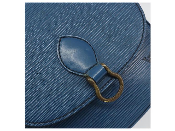 LOUIS VUITTON Epi Saint Cloud PM Shoulder Bag Blue M52195 LV - vista 18