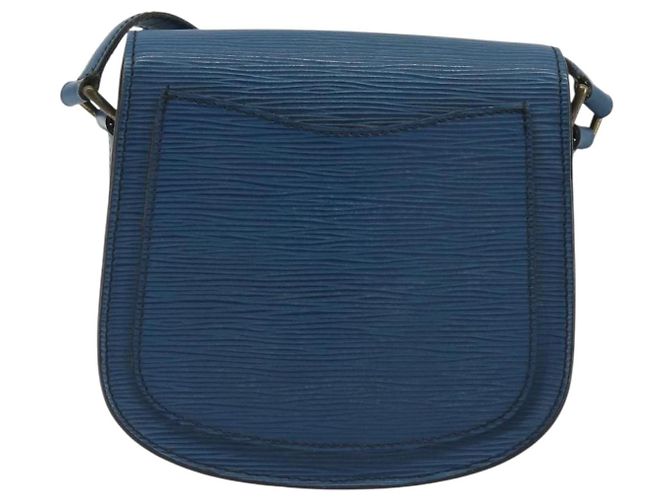 LOUIS VUITTON Epi Saint Cloud PM Shoulder Bag Blue M52195 LV - vista 2