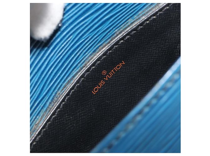 LOUIS VUITTON Epi Saint Cloud PM Shoulder Bag Blue M52195 LV - vista 21