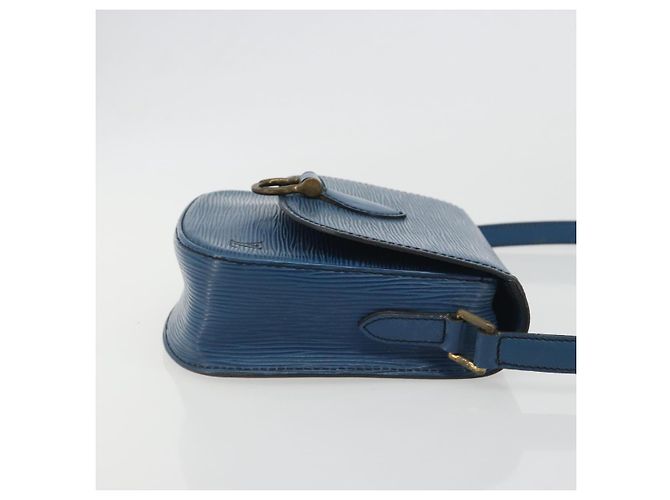 LOUIS VUITTON Epi Saint Cloud PM Shoulder Bag Blue M52195 LV - vista 3