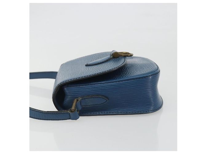 LOUIS VUITTON Epi Saint Cloud PM Shoulder Bag Blue M52195 LV - vista 4