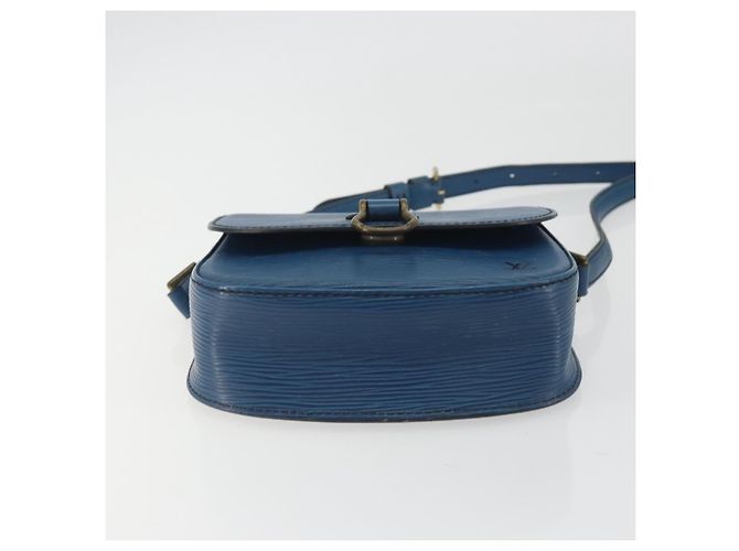 LOUIS VUITTON Epi Saint Cloud PM Shoulder Bag Blue M52195 LV - vista 5