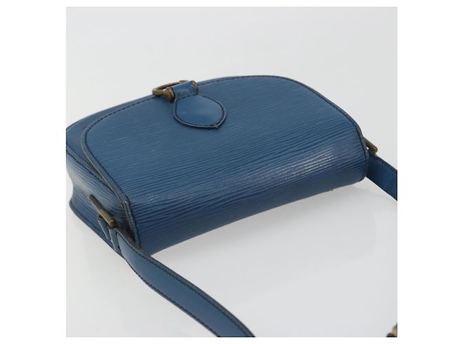 LOUIS VUITTON Epi Saint Cloud PM Shoulder Bag Blue M52195 LV - vista 6