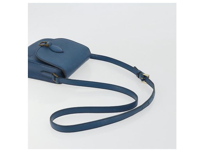 LOUIS VUITTON Epi Saint Cloud PM Shoulder Bag Blue M52195 LV - vista 7