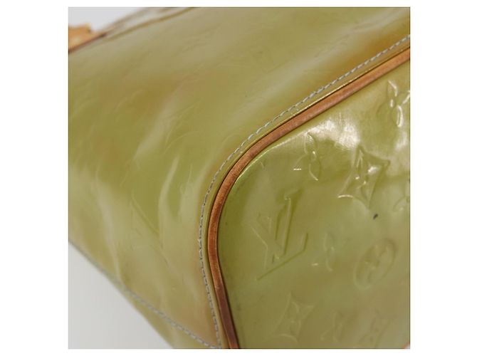 LOUIS VUITTON Monogram Vernis Houston Hand Bag Baby Blue M91005 LV - vista 15