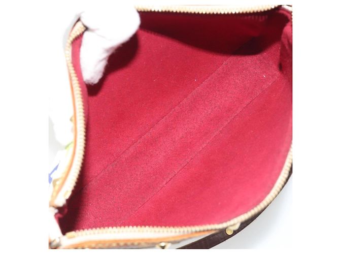 LOUIS VUITTON Monogram Multicolor Pochette Accessoires White M92649 - vue 11