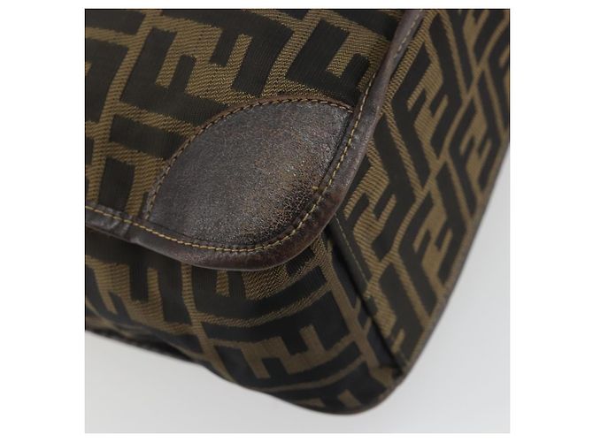 FENDI Zucca Canvas Hand Bag Brown - vista 16