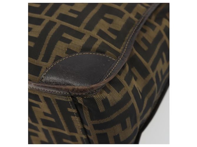 FENDI Zucca Canvas Hand Bag Brown - vista 9