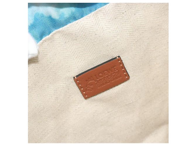 LOEWE x Studio Ghibli Howl's Moving Castle Pouch Nylon Blue - vista 10