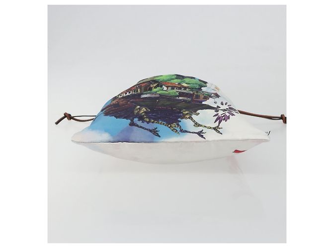 LOEWE x Studio Ghibli Howl's Moving Castle Pouch Nylon Blue - vista 8