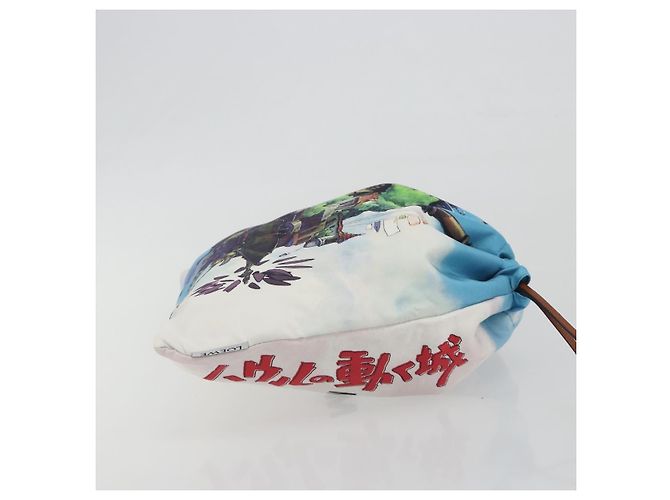 LOEWE Studio Ghibli Howl's Moving Castle Pouch Nylon Blue - vista 3