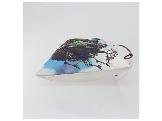 LOEWE Studio Ghibli Howl's Moving Castle Pouch Nylon Blue - vista 5