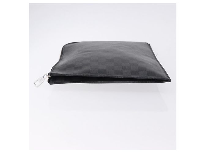 LOUIS VUITTON Damier Graphite Pochette Jules GM Clutch Bag M41501 LV - Ansicht 4