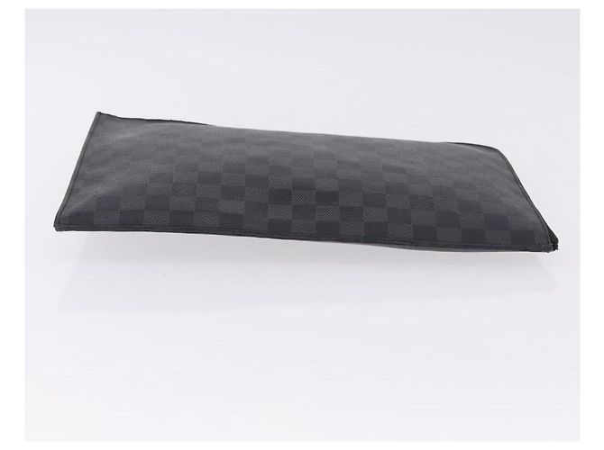 LOUIS VUITTON Damier Graphite Pochette Jules GM Clutch Bag M41501 LV - Ansicht 6
