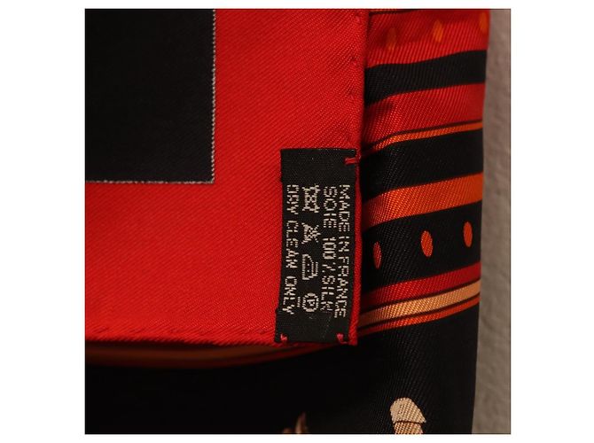 Hermès HERMES Carre 90 Seidentuch Rot - Ansicht 23