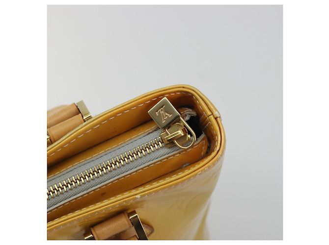 LOUIS VUITTON Monogram Vernis Houston Hand Bag Gris M91053 LV - vista 20