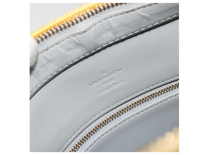 LOUIS VUITTON Monogram Vernis Houston Hand Bag Gris M91053 LV - vista 21