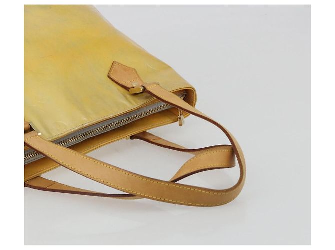 LOUIS VUITTON Monogram Vernis Houston Hand Bag Gris M91053 LV - vista 9