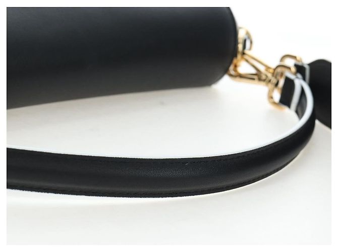 FENDI Bugs Monster Mamma Baguette Leather 2way Black 8BR600 - vista 7
