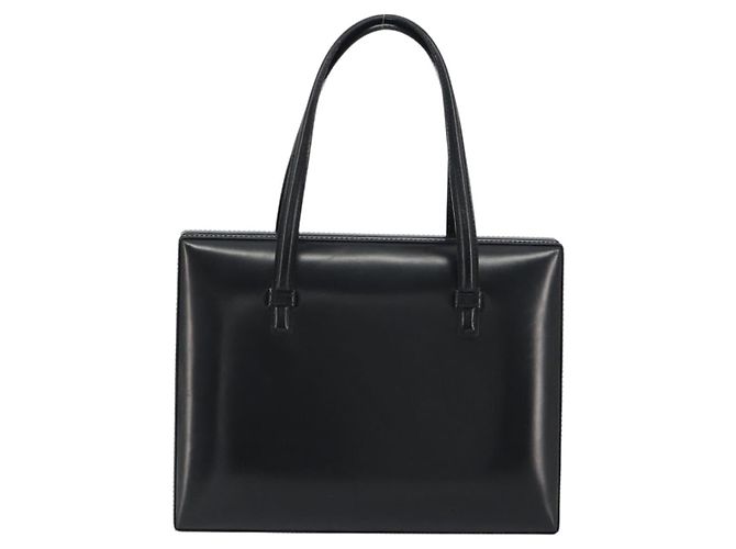 LOEWE Hand Bag Leather Black - vista 2