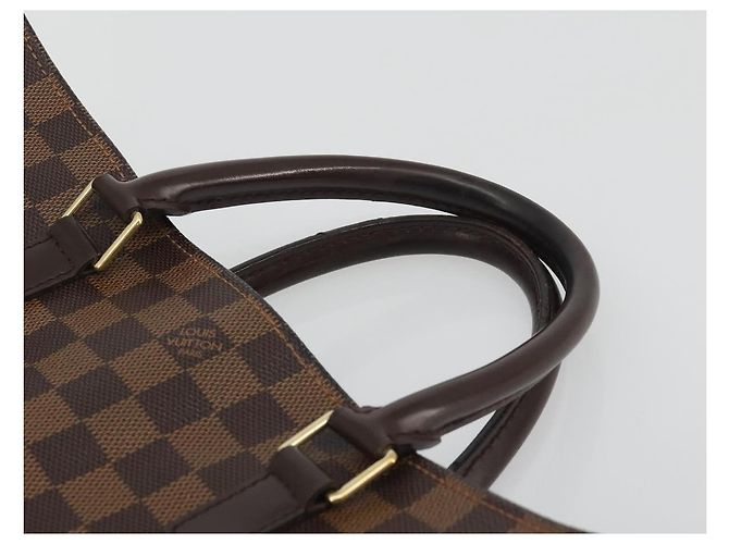 LOUIS VUITTON Damier Ebene Sac Plat Hand Bag N51140 LV - vista 14