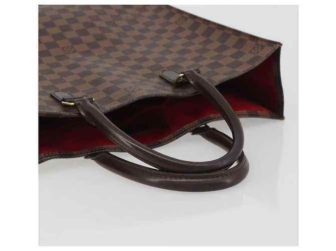 LOUIS VUITTON Damier Ebene Sac Plat Hand Bag N51140 LV - vista 7