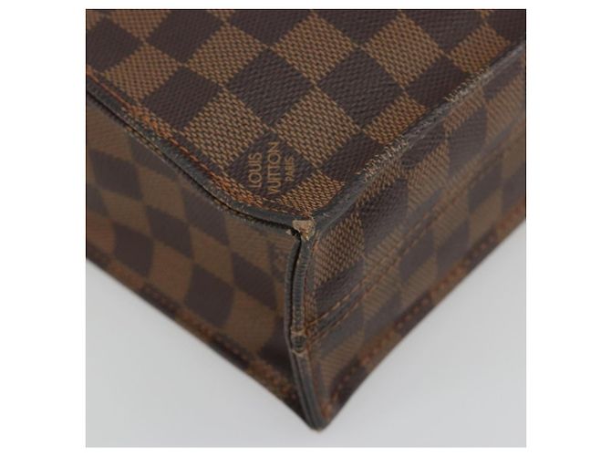LOUIS VUITTON Damier Ebene Sac Plat Hand Bag N51140 LV - vista 8