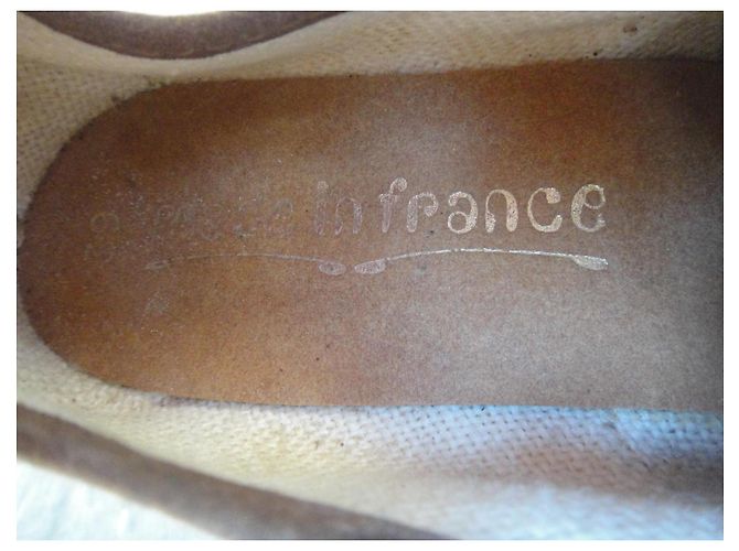 Autre Marque Scarpe Saddle Oxford anni 70 Marrone Crema - vista 8