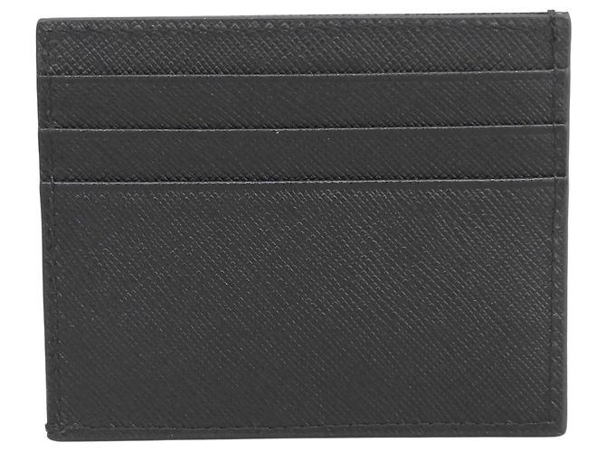Prada Saffiano Leather Card Case 2MC223 Black Navy blue Dark green - view 3