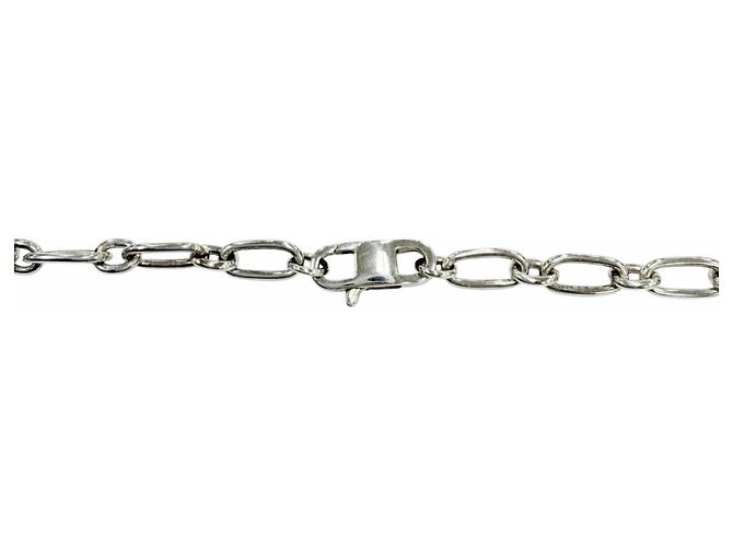 Collana Tiffany & Co. Silver 925 Small Double Lock Argento - vista 7