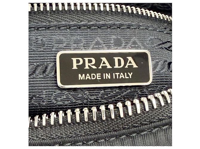 Borsa Prada Re-Edition 2005 Re-Nylon con logo triangolare Nero - vista 10