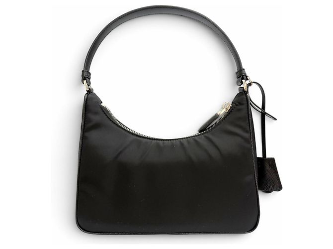 Borsa Prada Re-Edition 2005 Re-Nylon con logo triangolare Nero - vista 3