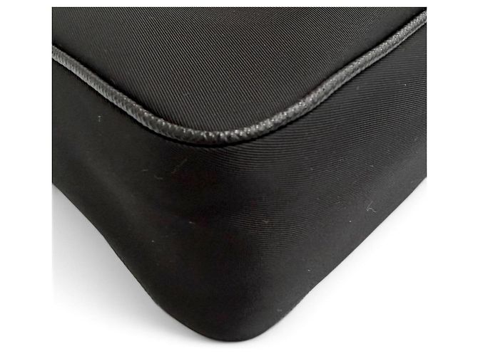 Borsa Prada Re-Edition 2005 Re-Nylon con logo triangolare Nero - vista 7